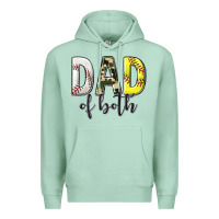 Seafoam dad of both with softball and baseball Premium Hoodie - texasbilliewilder