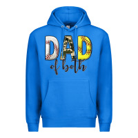 True Royal dad of both with softball and baseball Premium Hoodie - texasbilliewilder