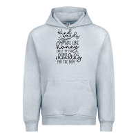 Heather Grey kind Urban Hoodie - Unal Design