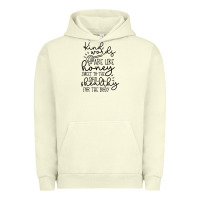 Pigment Pistachio kind Urban Hoodie - Unal Design