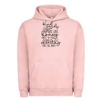Pigment Salmon kind Urban Hoodie - Unal Design