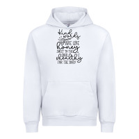 White kind Urban Hoodie - Unal Design