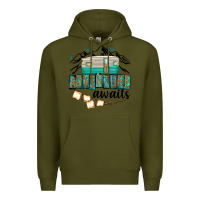 Army Green adventure awaits Premium Hoodie - texasbilliewilder