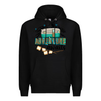 Black adventure awaits Premium Hoodie - texasbilliewilder