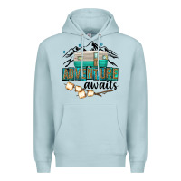 Blue Mist adventure awaits Premium Hoodie - texasbilliewilder
