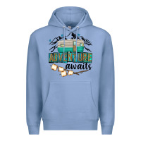 Colony Blue adventure awaits Premium Hoodie - texasbilliewilder
