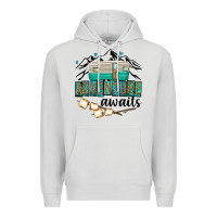 Dove Grey adventure awaits Premium Hoodie - texasbilliewilder