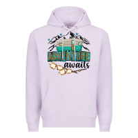 Lilac adventure awaits Premium Hoodie - texasbilliewilder