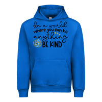 Cobalt be kind Urban Hoodie - Unal Design