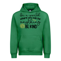 Emerald be kind Urban Hoodie - Unal Design
