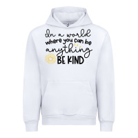 White be kind Urban Hoodie - Unal Design