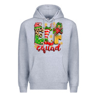 Heather Grey elf squad Premium Hoodie - Zillion Design Studio