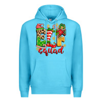 Ocean Blue elf squad Premium Hoodie - Zillion Design Studio
