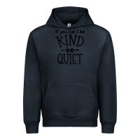 Navy kind be quiet Urban Hoodie - Unal Design