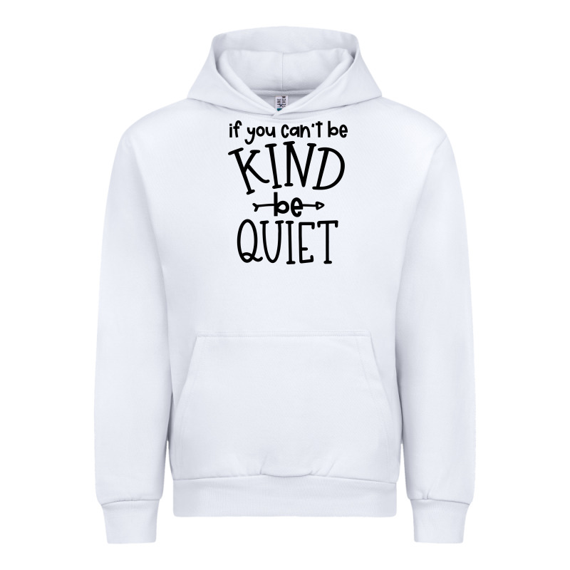 Kind Be Quiet Urban Hoodie by Unal Design | Teevron