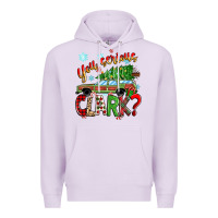 Lilac you serious clark Premium Hoodie - Zillion Design Studio