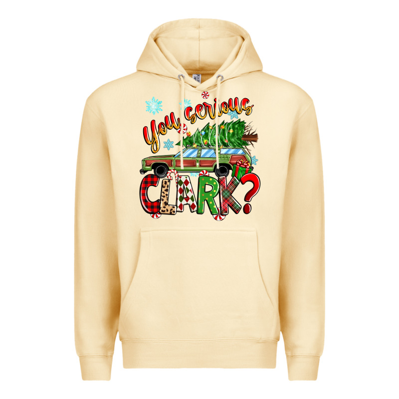 You Serious Clark Premium Hoodie by Zillion Design Studio | Teevron