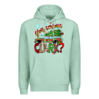 Seafoam you serious clark Premium Hoodie - Zillion Design Studio