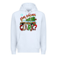 White you serious clark Premium Hoodie - Zillion Design Studio