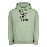 Pigment Oil Green kind Urban Hoodie - Unal Design