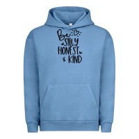 Pigment Pebble Blue kind Urban Hoodie - Unal Design