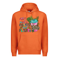 Carrot all i need is coffee and plants Premium Hoodie - texasbilliewilder