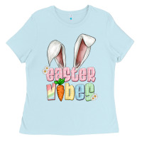 Baby Blue easter vibes Ladies Tee - Artiststas