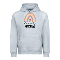 Heather Grey kindness Urban Hoodie - Unal Design