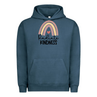 Pigment Midnight Navy kindness Urban Hoodie - Unal Design