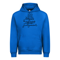 Cobalt kindness Urban Hoodie - Unal Design