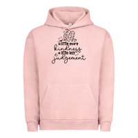 Pigment Salmon kindness Urban Hoodie - Unal Design