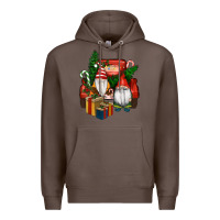 Coffee Christmas Truck And Gnome Premium Hoodie - RanaPortraitStore