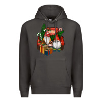 Smoke Christmas Truck And Gnome Premium Hoodie - RanaPortraitStore