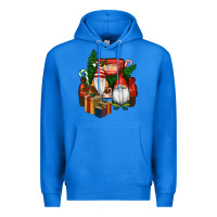 True Royal Christmas Truck And Gnome Premium Hoodie - RanaPortraitStore