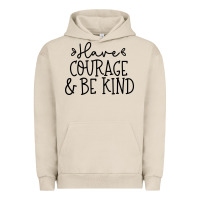 Pigment French Oak be kind Urban Hoodie - Unal Design