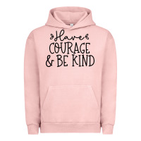 Pigment Salmon be kind Urban Hoodie - Unal Design