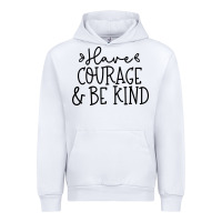 White be kind Urban Hoodie - Unal Design