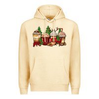 Pina Colada lumberjack coffee cups Premium Hoodie - Zillion Design Studio