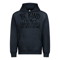 Navy be kind Urban Hoodie - Unal Design