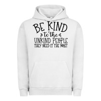 Pigment Lunar Rock be kind Urban Hoodie - Unal Design