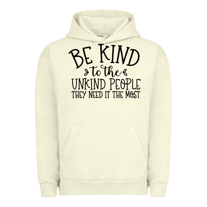 Be Kind Urban Hoodie by Unal Design | Teevron