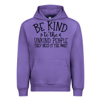Tulip be kind Urban Hoodie - Unal Design