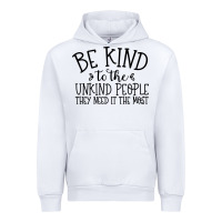 White be kind Urban Hoodie - Unal Design