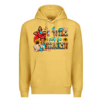 Antique Gold i will not be shaken Premium Hoodie - Zillion Design Studio
