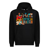 Black i will not be shaken Premium Hoodie - Zillion Design Studio