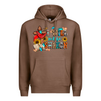 Chestnut i will not be shaken Premium Hoodie - Zillion Design Studio