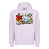 Lilac i will not be shaken Premium Hoodie - Zillion Design Studio