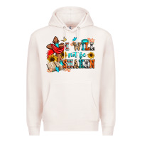 Pale Pink i will not be shaken Premium Hoodie - Zillion Design Studio