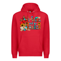 Red i will not be shaken Premium Hoodie - Zillion Design Studio