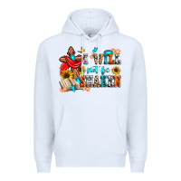 White i will not be shaken Premium Hoodie - Zillion Design Studio